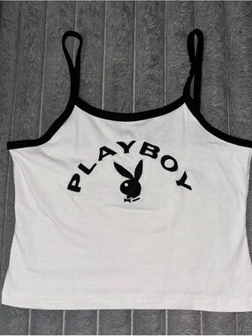 PLAYBOY cropped tangtop